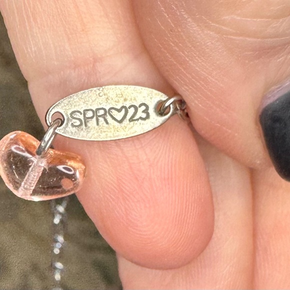 Sabika Playful Textures Natural Crystal Necklace - Picture 6 of 7